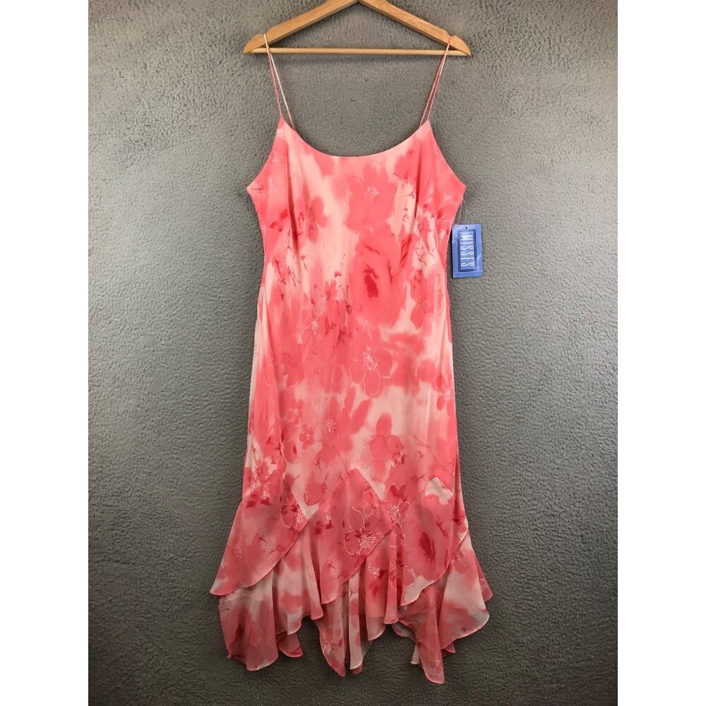 New K & Company Floral spaghetti strap dress size 16